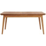 Hellin - table à manger extensible en bois massif noir 6 / 12 places l160 / 240 - mallet Hellin - table à manger extensible en bois massif noir 6 / 12 places l160 / 240 - mallet