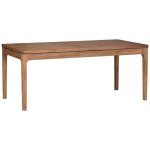 Atmosphera - table  manger extensible sabor acacia l180 - 260cm crateur d'intrieur
