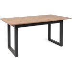 Concept - usine - table � manger industrielle en bois extensible 10 personnes kotor