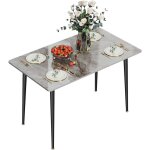 Table  manger en marbre - 120x70cm grande tables de cuisine 6 personnes meubles de salle  manger design ...