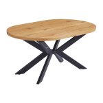 Home deluxe - table de salle à manger ovale à rallonges aventi avec pied en étoile - 160 - 200 x 100 ... Home deluxe - table de salle à manger ovale à rallonges aventi avec pied en étoile - 160 - 200 x 100 ...