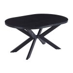 Home deluxe - table de salle à manger ovale à rallonges aventi avec pied en étoile - 160 - 200 x 100 ... Home deluxe - table de salle à manger ovale à rallonges aventi avec pied en étoile - 160 - 200 x 100 ...