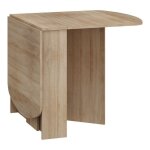 Bb - loisir - table � manger ovale pliante ch�ne sonoma 150x80cm mod�le:homni 2 table pliable papillon ...
