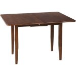 Beliani - table à manger rallonge 90 / 120x60cm bois hévéa tiroir bois foncé masela Beliani - table à manger rallonge 90 / 120x60cm bois hévéa tiroir bois foncé masela