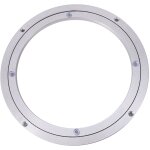 Table � manger ronde de plateau tournant de plaque d'appui tournante r�sistante d'alliage d'aluminium ...