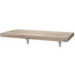 Dcoshop26 - table murale de cuisine tablette pliante en bois solide pliabl 100x50cm couleurs naturelles ...