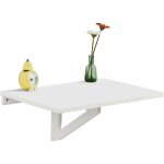 Table murale rabattable en bois, table de cuisine, table enfant, l60×p40cm - blanc fwt03 - w sobuy® Table murale rabattable en bois, table de cuisine, table enfant, l60×p40cm - blanc fwt03 - w sobuy®