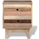 Table de nuit chevet commode armoire meuble chambre bois de r�cup�ration massif