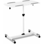 Helloshop26 - table pour ordinateur portable bureau réglable en hauteur table roulante à roulettes 43 ... Helloshop26 - table pour ordinateur portable bureau réglable en hauteur table roulante à roulettes 43 ...