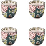 Table passion - coffret de 4 gobelets 7 cm cottage