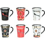 Table passion - coffret de 6 tasses � caf� color 12, 5 cl assorties