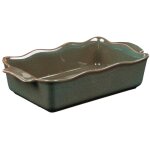 Table passion - plat � four rectangle ely 27x15x7 cm vert