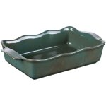 Table passion - plat � four rectangle ely 36x21x8 cm vert