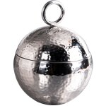 Table passion - seau à glace boule double parois martelé Table passion - seau à glace boule double parois martelé