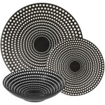 Table passion - service d'assiettes galaxy 18 pices