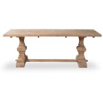 Intensedeco - table en pin vieilli luberon style monastre naturel