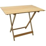 Table de pique - nique pliante en bois cm. 100x60x75h - séjour Table de pique - nique pliante en bois cm. 100x60x75h - séjour