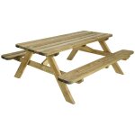 Table de pique - nique robuste jardipolys Table de pique - nique robuste jardipolys