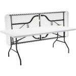 Rekkem - table pliante en pehd 200cm 10 places