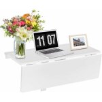 Table pliante cuisine / table rabattable murale - double plateaux pliable 8060cm(l x l) pour entre ...