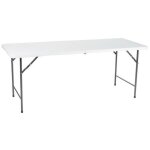 Table pliante, table valise, table pliable, r�sistante aux intemp�ries, avec poign�e, id�ale pour pique ...