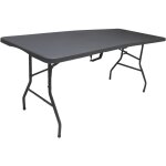 Werka pro - table pliante rectangulaire grise 239 x 74 x 74 cm