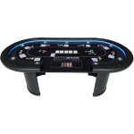 Home deluxe - table de poker led full house - pour 9 personnes Home deluxe - table de poker led full house - pour 9 personnes