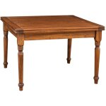 Table de salle à manger en bois massif table carrée extensible 120x120 cm table de cuisine peu encombrante ... Table de salle à manger en bois massif table carrée extensible 120x120 cm table de cuisine peu encombrante ...