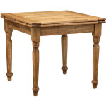 Table de salle à manger en bois massif table carrée extensible 90x90 cm table de cuisine peu encombrante ... Table de salle à manger en bois massif table carrée extensible 90x90 cm table de cuisine peu encombrante ...