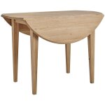 Hellin - table ronde  volets en chne massif d105 - victoria
