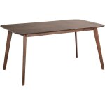 Table de salle à manger style rétro traditionnel en mdf bois d'acajou foncé 150 x 90 cm ephrata Table de salle à manger style rétro traditionnel en mdf bois d'acajou foncé 150 x 90 cm ephrata