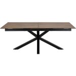 Hellin - table de salle à manger rectangulaire extensible en céramique 8 / 10 places l200 / 240 - neiva ... Hellin - table de salle à manger rectangulaire extensible en céramique 8 / 10 places l200 / 240 - neiva ...