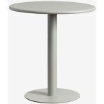Table de cuisine ronde �70 cm en fer mizzi sklum vert kaki