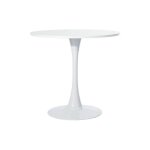 Meubles cosy - table salle  manger ronde scandinave 2 - 4 personnes pour salon cuisine, en bois d'ingnierie ...