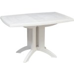 Grosfillex table vega 118x77 - blanc