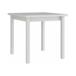 Table victorville 110, blanc, 78x80x80cm, stratifié, bois, partiellement assemblé Table victorville 110, blanc, 78x80x80cm, stratifié, bois, partiellement assemblé