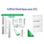 Schneider electric - tableau lectrique 13 modules 2 ranges schneider r9h13402 + gtl 13 m - r9hkt13
