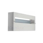 Tableau de distribution mural - 18 modules - ip30 - plastique blanc - 63a