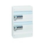 Tableau �lectrique pr� cabl� legrand - 2 rang�es - t1 ou t2 093055