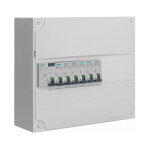 Siemens - tableau lectrique pr - quip 1 range 13 modules 6 disjoncteurs 1 interrupteur diffrentiel ...