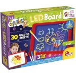 Tableau led - lisciani - carotina - dessins lumineux - feutres fluo - apprentissage cratif - fiches ...
