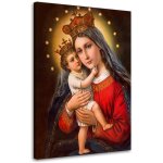 Tableau sur toile religious vierge � l'enfant 40x60