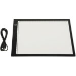Tableau de tracage de peinture d'ecriture de caisson lumineux d'a4 led, 35. 523. 50. 4cm lumire rglable ...