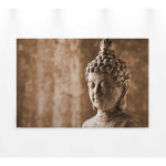 Tableau zen avec tête de bouddha | tableau déco zen marron & beige | tableau rectangulaire pour chambre ... Tableau zen avec tête de bouddha | tableau déco zen marron & beige | tableau rectangulaire pour chambre ...