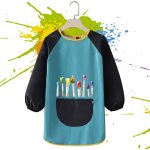 Tabliers d'art pour enfants tablier de peinture, tablier d'art pour enfants, tabliers de peinture impermables ...