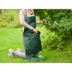 Tablier de jardinage avec poche rabattable nature