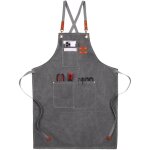 Tablier de travail en toile, tablier de travail multifonction avec 3 poches � outils, tablier � outils ...