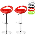 Tabouret de bar lot de 2, chaise de bar pivotants avec dossier, tabourets de bar réglable siège en plastique ... Tabouret de bar lot de 2, chaise de bar pivotants avec dossier, tabourets de bar réglable siège en plastique ...
