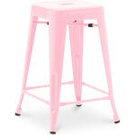 Industrial style - tabouret de bar - design industriel - 60cm - nouvelle édition - stylix rose Industrial style - tabouret de bar - design industriel - 60cm - nouvelle édition - stylix rose