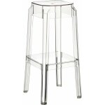 D�coshop26 - tabourets de bar design moderne plastique transparent 100000025